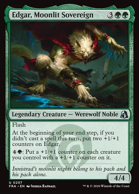 Edgar, Moonlit Sovereign 257/204