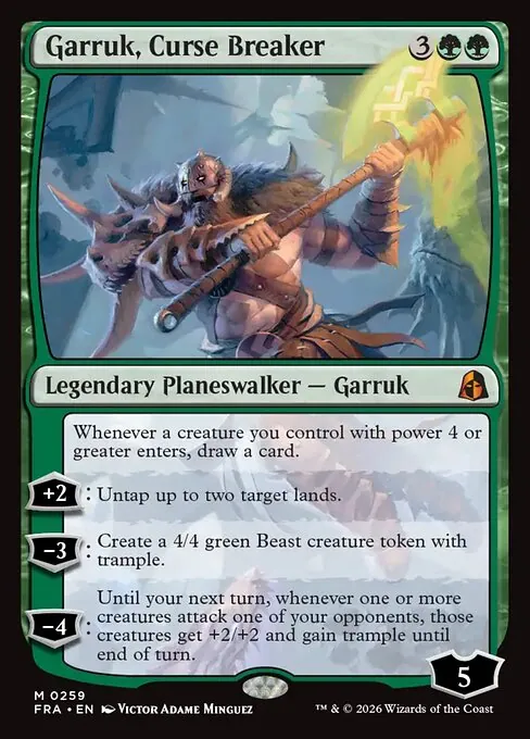 Garruk, Curse Breaker 259/204