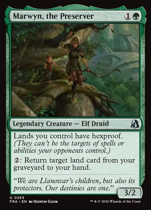 Marwyn, the Preserver 263/204