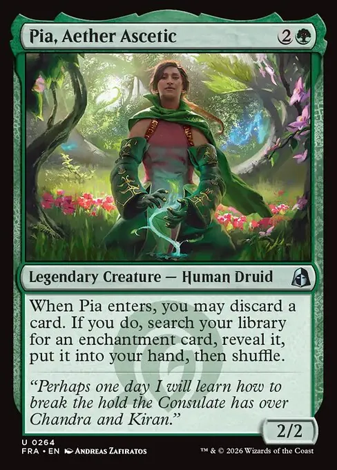 Pia, Aether Ascetic 264/204