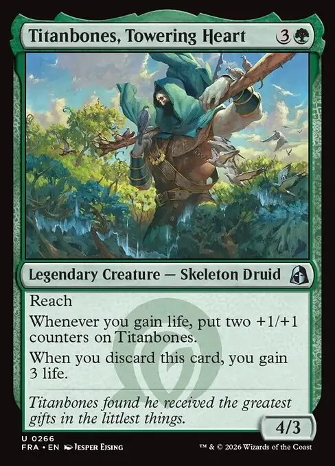 Titanbones, Towering Heart 266/204