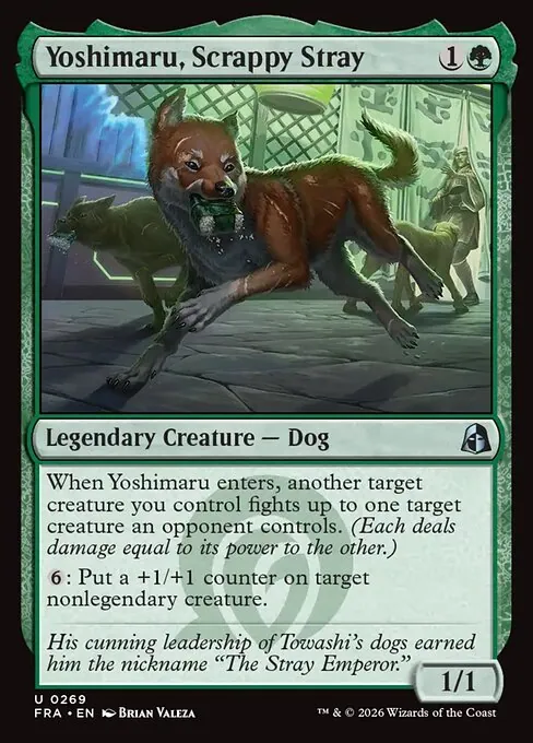Yoshimaru, Scrappy Stray 269/204