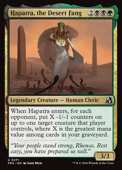 Hapatra, the Desert Fang 271/204