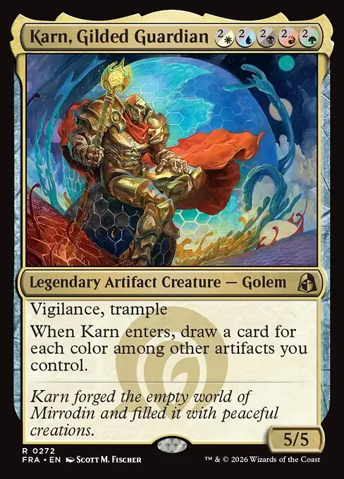 Karn, Gilded Guardian 272/204