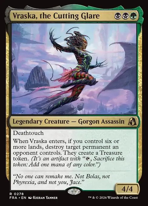 Vraska, the Cutting Glare 278/204