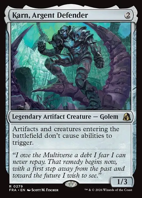 Karn, Argent Defender 279/204