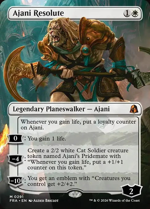 Ajani Resolute 291/204