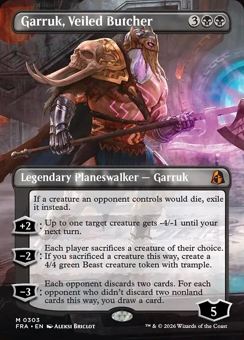 Garruk, Veiled Butcher 303/204