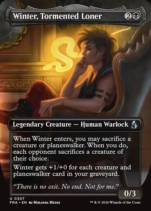 Winter, Tormented Loner 307/204