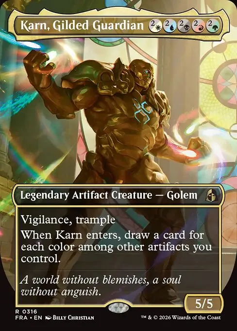Karn, Gilded Guardian 316/204