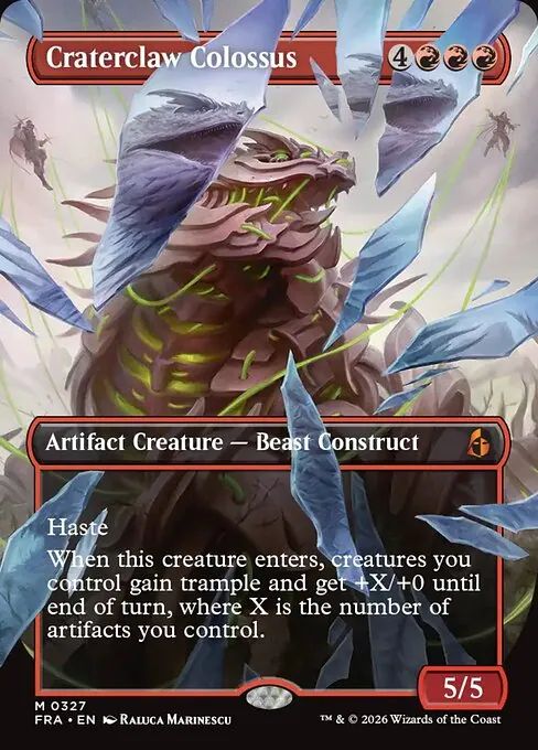 Craterclaw Colossus 327/204