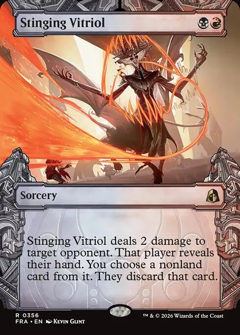 Stinging Vitriol 356/204