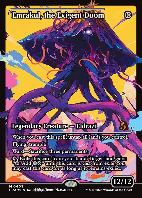 Emrakul, the Exigent Doom 403/204