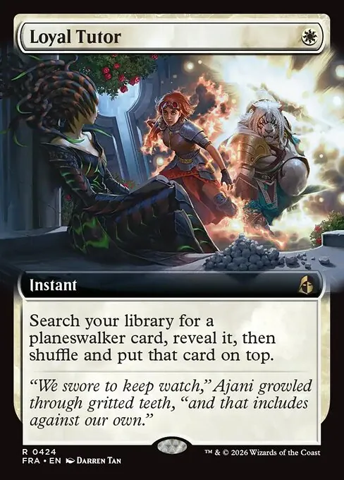 Loyal Tutor 424/204