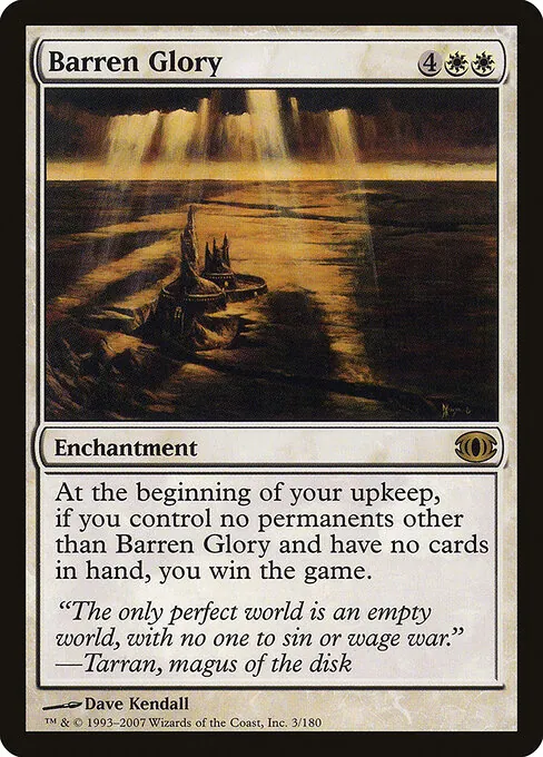 Barren Glory 003/180
