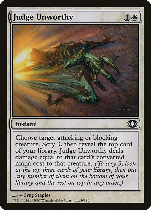 Judge Unworthy 009/180
