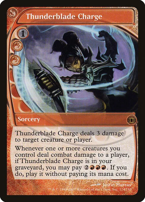 Thunderblade Charge 124/180