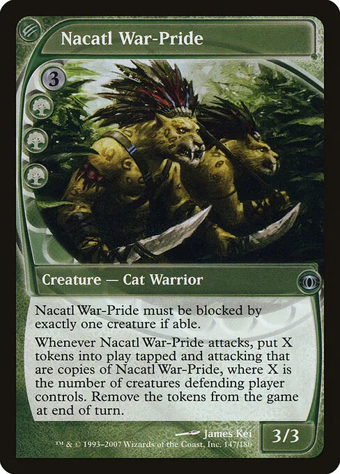 Nacatl War-Pride 147/180