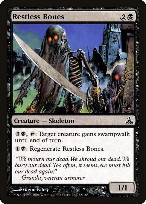 Restless Bones 058/165
