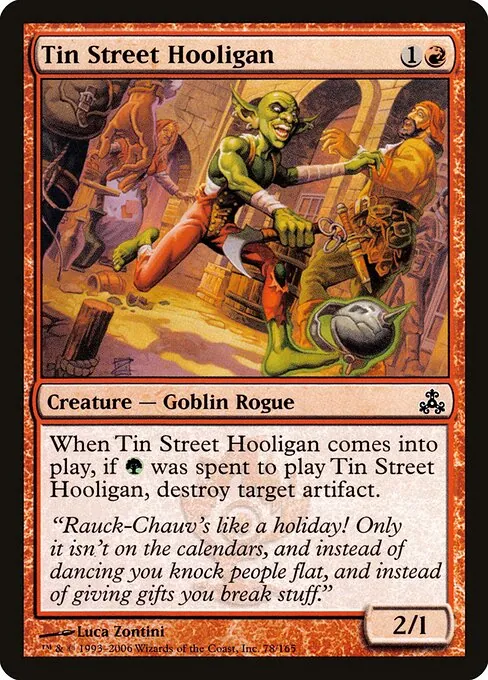 Tin Street Hooligan 078/165