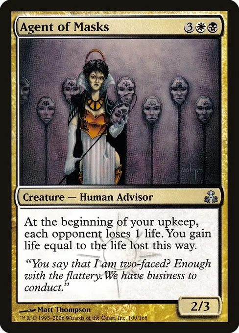Agent of Masks 100/165