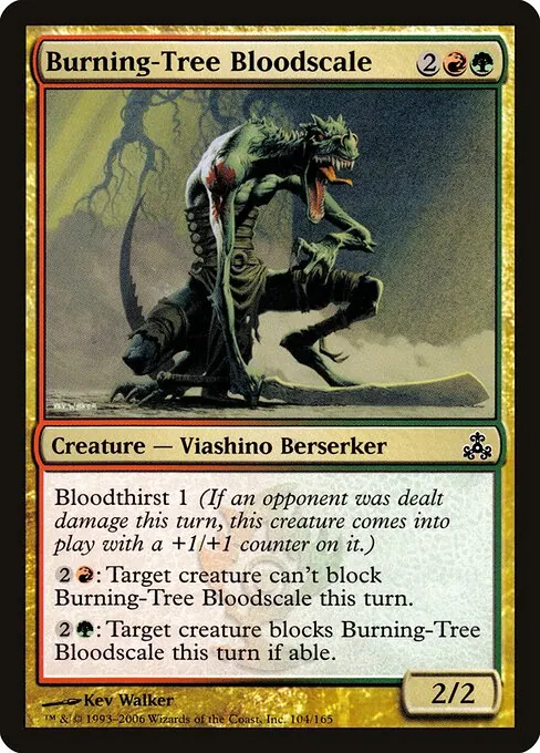 Burning-Tree Bloodscale 104/165