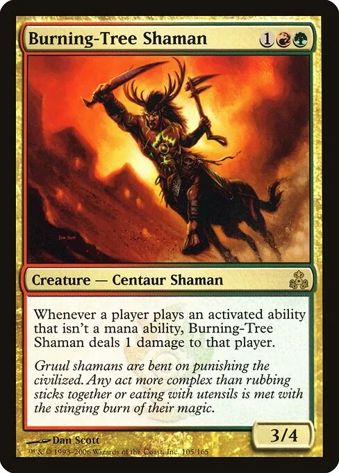 Burning-Tree Shaman 105/165