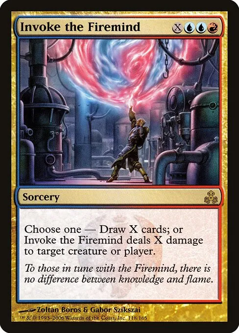 Invoke the Firemind 118/165