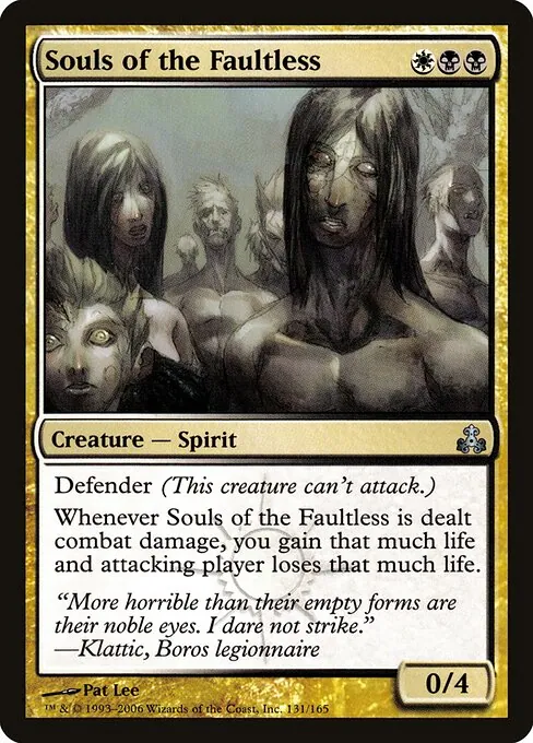 Souls of the Faultless 131/165