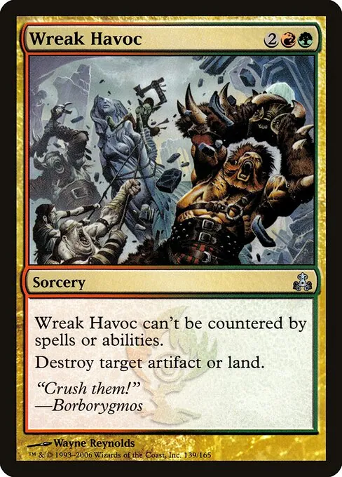 Wreak Havoc 139/165