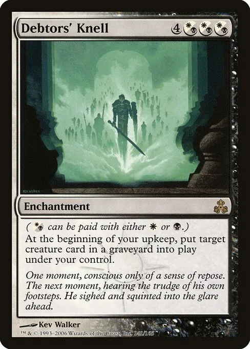 Debtors' Knell 141/165