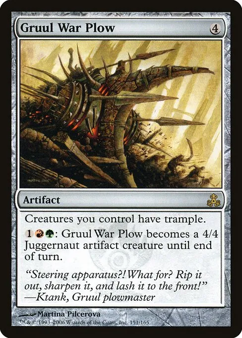 Gruul War Plow 151/165
