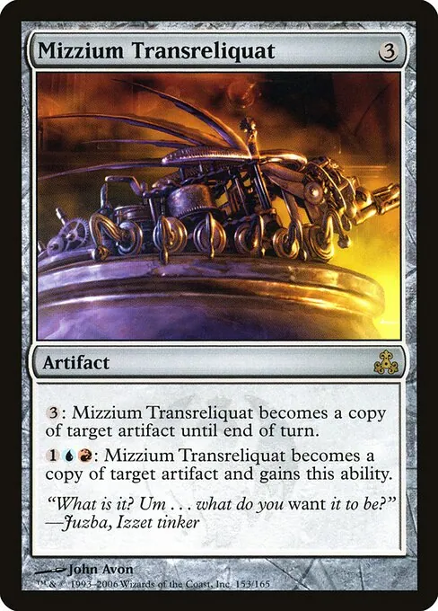 Mizzium Transreliquat 153/165