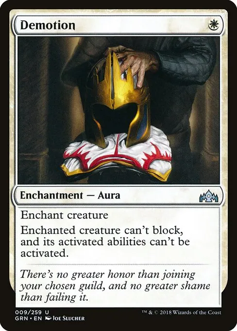 Demotion 009/259