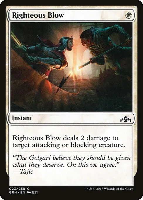Righteous Blow 023/259
