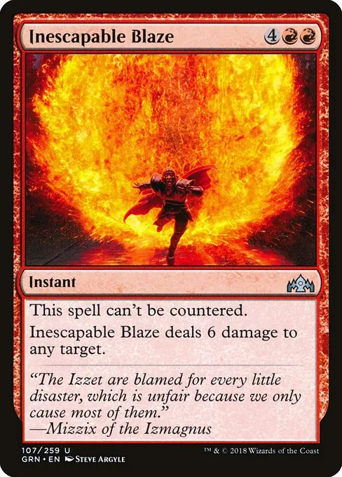 Inescapable Blaze 107/259