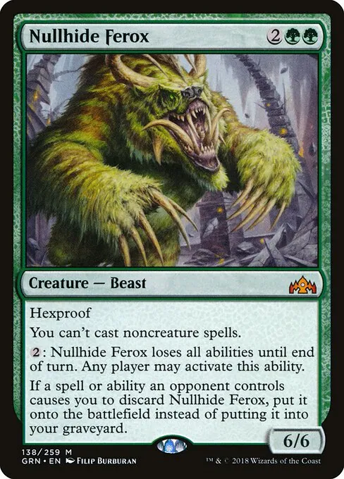 Nullhide Ferox 138/259