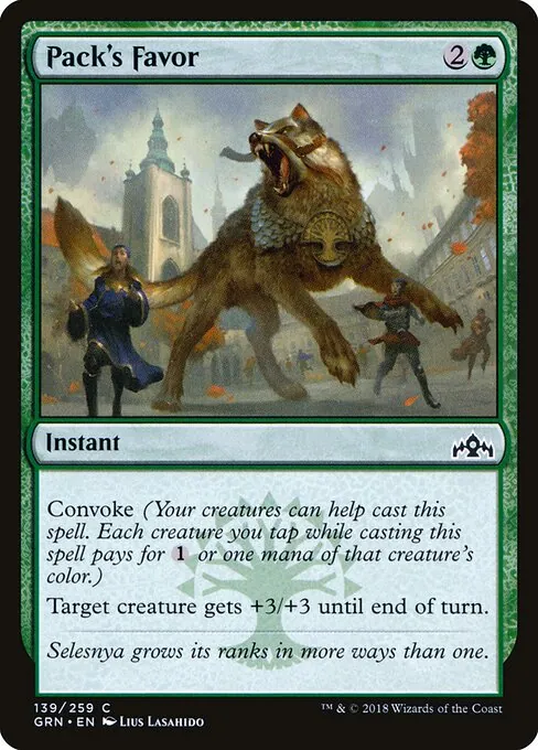 Pack's Favor 139/259