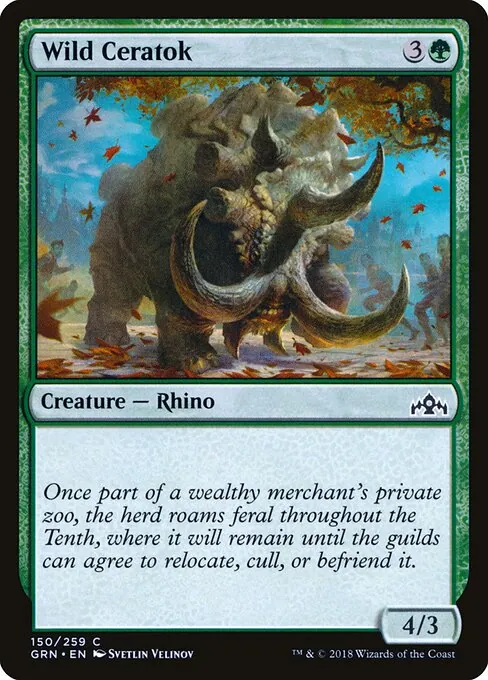 Wild Ceratok 150/259