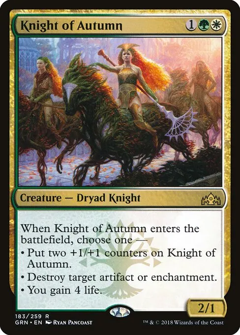 Knight of Autumn 183/259