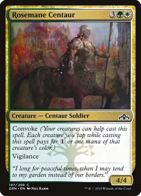 Rosemane Centaur 197/259