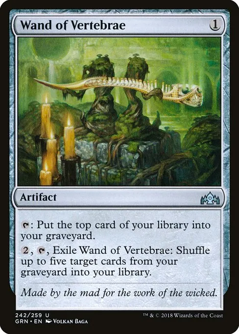 Wand of Vertebrae 242/259
