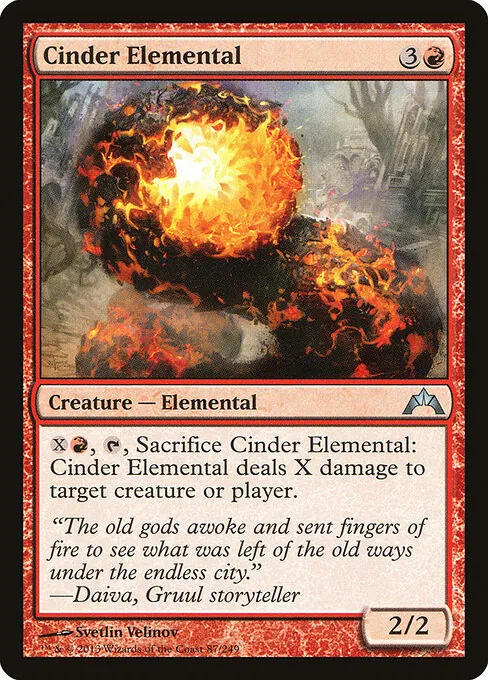Cinder Elemental 087/249