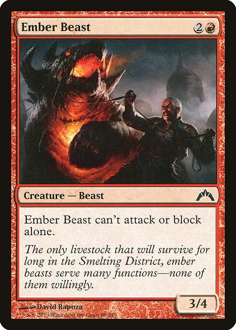 Ember Beast 089/249