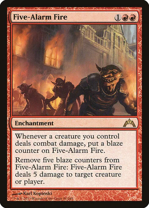 Five-Alarm Fire 091/249