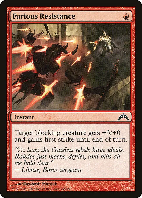 Furious Resistance 093/249