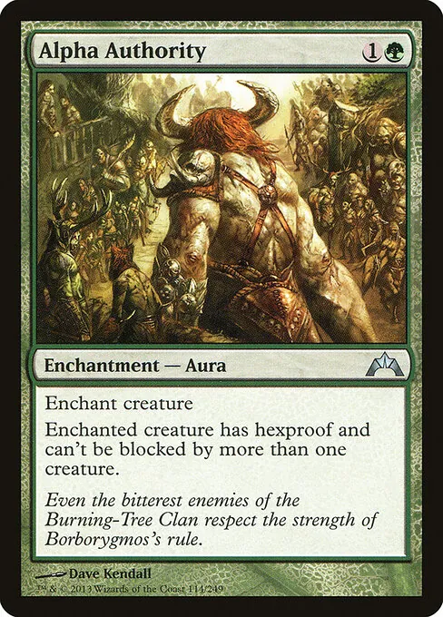 Alpha Authority 114/249