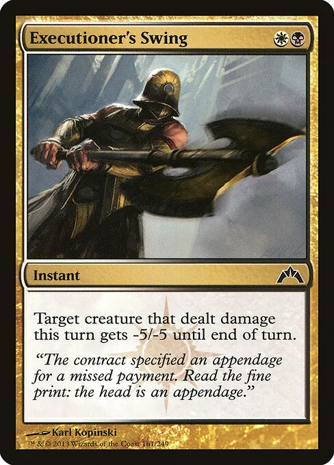 Executioner's Swing 161/249
