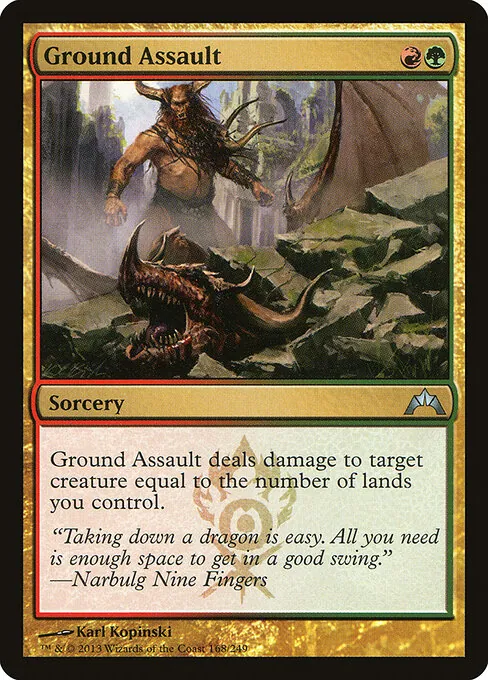 Ground Assault 168/249