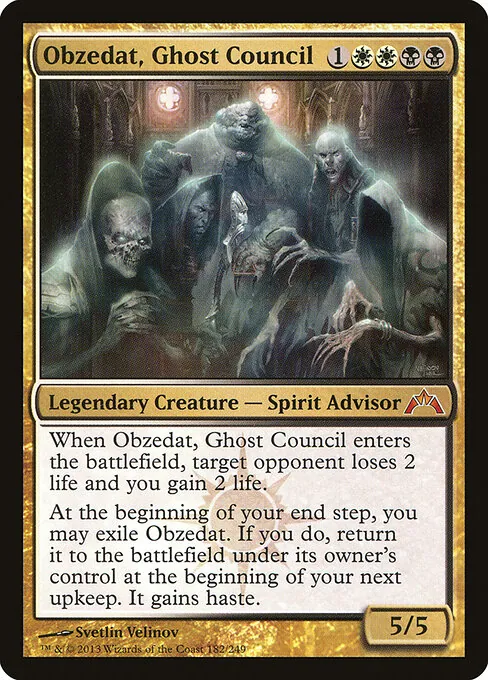 Obzedat, Ghost Council 182/249